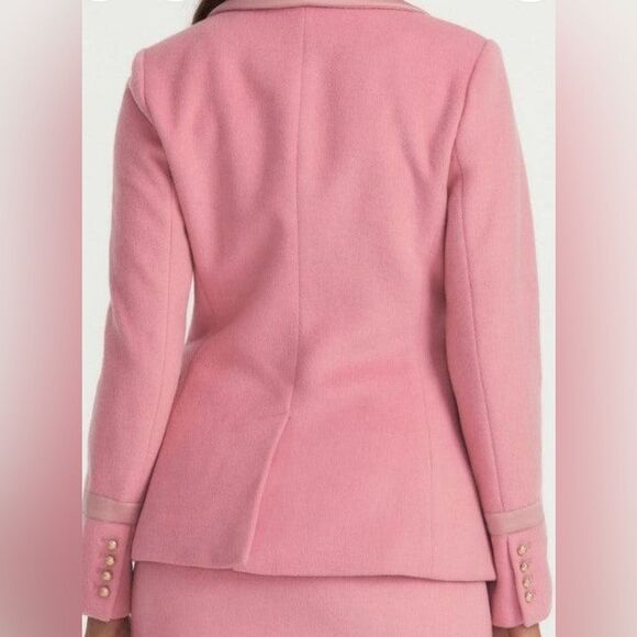 LoveShackFancy Lula blazer in powdered pink NWT XS - Picture 7 of 13
